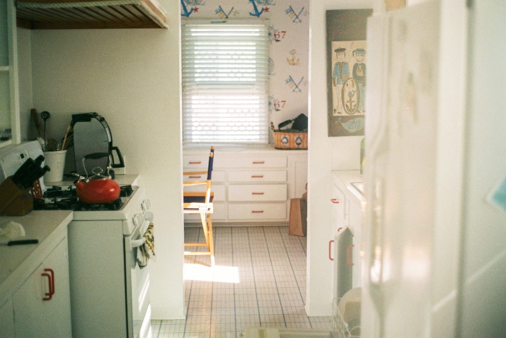 Outdated interior of a house showing areas that may need renovation
